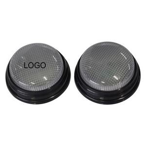 3 1/2" Mini ABS Plastic Battery Operated LED Recordable Sound Light Answer Button Buzzer Toy