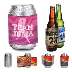 Neoprene Slap Wrap Soda Can Beer Bottle Cooler Sleeve Low MOQ 10.24'' x 3.94' x 0.16''