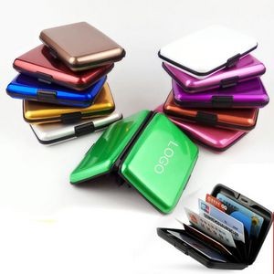 Aluminum Business Card Case w/Smooth Surface
