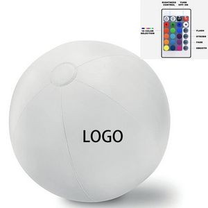16" Inflatable LED Beach Ball