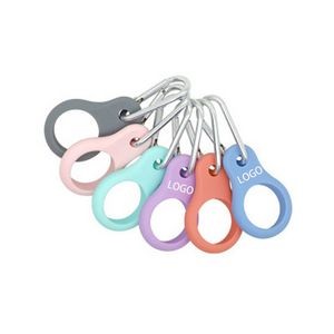 Silicone Water Bottle Carrier with Carabiners