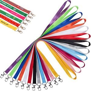 Polyester Lanyards with Lobster Clasp for ID Badge
