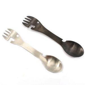 Food Grade Stainless Steel Spoon & Fork Bottle Opener