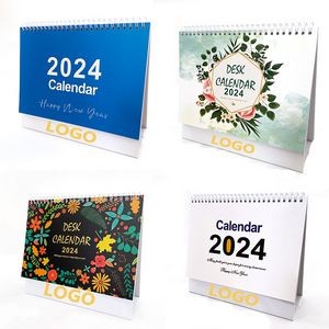 2024 Custom Standing Desk Filp Calendar 9" x 7 1/2"