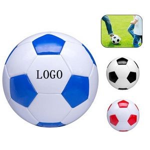 Kids Sports Training PU Leather Stuffed Vinyl Soccer Ball Official Size 3/4/5 MOQ10pcs