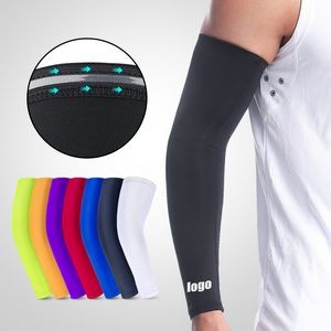 15" Unisex Breathable Sweat-wicking Polyester Lycra Fabric Sports Arm Sleeves
