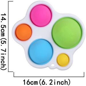 Anxiety Relief Silicone Pop Autism Fidget Toy