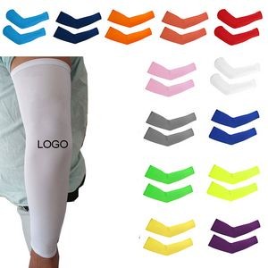 14 1/2" Colorful Ice Silk Sunblock Protective Arm Sleeves