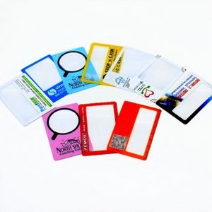 Custom PVC Credit Card Size Magnifier