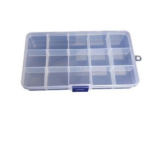 7" Plastic 15 Compartments Organizer Box