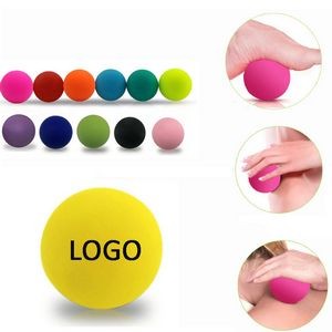 Silicone Lacrosse Fitness Muscle Massage Ball 2.5"