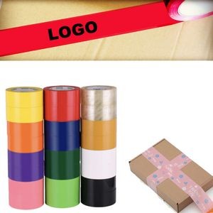 Custom BOPP LOGO Decoration Full Color Printed Label Tape Roll 4000"x2"