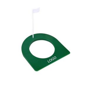 Golf Practice Putting Hole Cup With Flagstick Flag