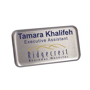 Clear Lens Name Badge