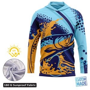 Unisex and Kids' Full Sublimation SolarProtec Performance Long Sleeve Hooded Full-Zip