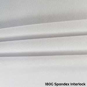 Unisex Sublimation Performance Grade Short Sleeve T-Shirt - 180G Spandex Interlock