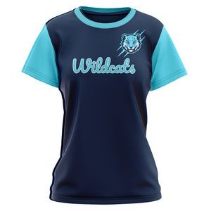 Women's Premium Full Sublimation Crew Neck Baseball Fanwear Jersey