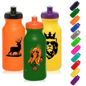 Sports Plastic Water Bottle - 20 oz Custom Drinkware
