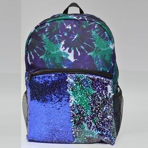Full Dye Sublimation Premium Quality Backpack w/Sequin Pocket