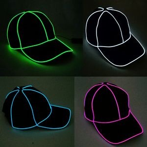 Led Flashing glowing baseball cap