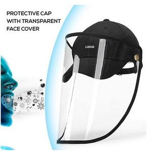 Custom Baseball Cap with Face shield
