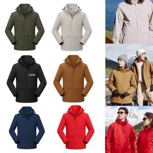 High Quality 2 Layers Outdoor Anorak with Custom logo