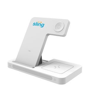 Multi Device Wireless Charging Stand with Night Light