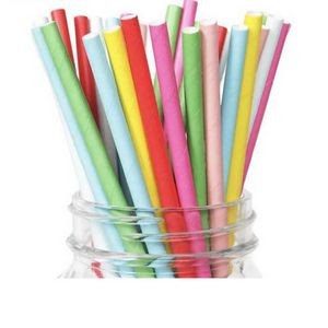 Various Paper Straws