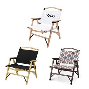 Outdoor Picnic Folding Beach Wood Chair
