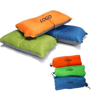 Portable Self-Inflating Pillow