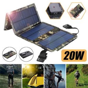 20W Foldable Solar Panel Battery Charger