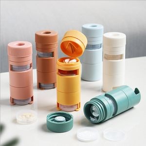 3 In 1 Multifunction Pill Organizer With Cutter