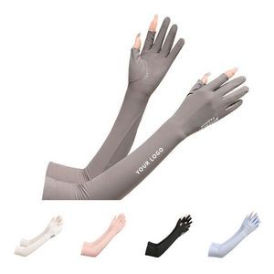 Ice Silk Cooling Arm Sleeves