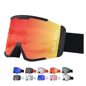 Wide Vision Clear Ski Goggles
