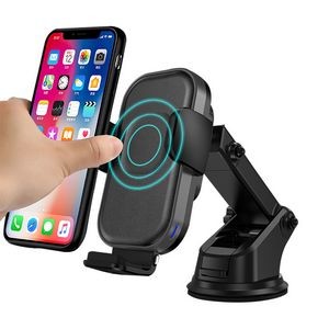 15W Qi Wireless Charger Mount In Car