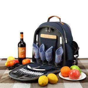 Insulated Cooler Picnic Backpack With Blanket