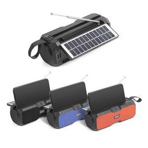 Portable Solar Powered Wireless Speaker