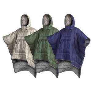 Wearable Blanket Portable Camping Cloak