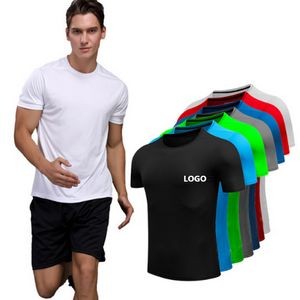 Polyester Sublimation T-Shirts For Marathon