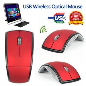 Usb 2.0 Folding 2.4G Wireless Optical Mouse