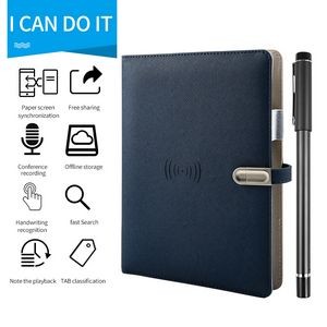 Smart App Synchronizing Storage Digital Drawing Tablet Notebook With Wireless Power Bank
