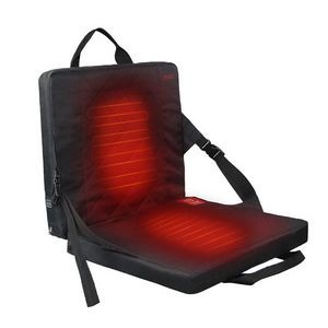 Adjustable Foldable Heated Stadium Seats Cushion with Zipper