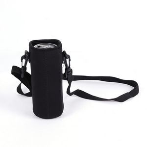 Sports Water Bottle Carrying Bag with Strap Neoprene