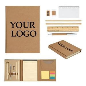 Notebook W/Pen Sticky Notes For Office