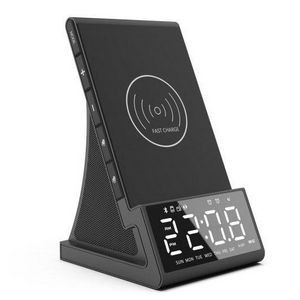 Wireless Charger With Speaker And Clock