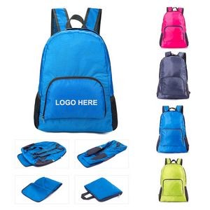 Nylon Foldable Waterproof Backpack Bag