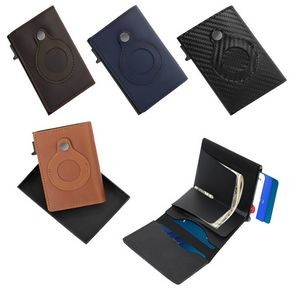 Leather Tracker Card Holder