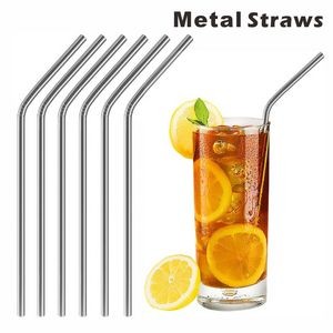 Bent Metal Straws