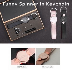 Funny Keychain with Finger Spinner