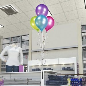 PermaShine 4-Balloon Magnetic Bracket Bouquet Kit
